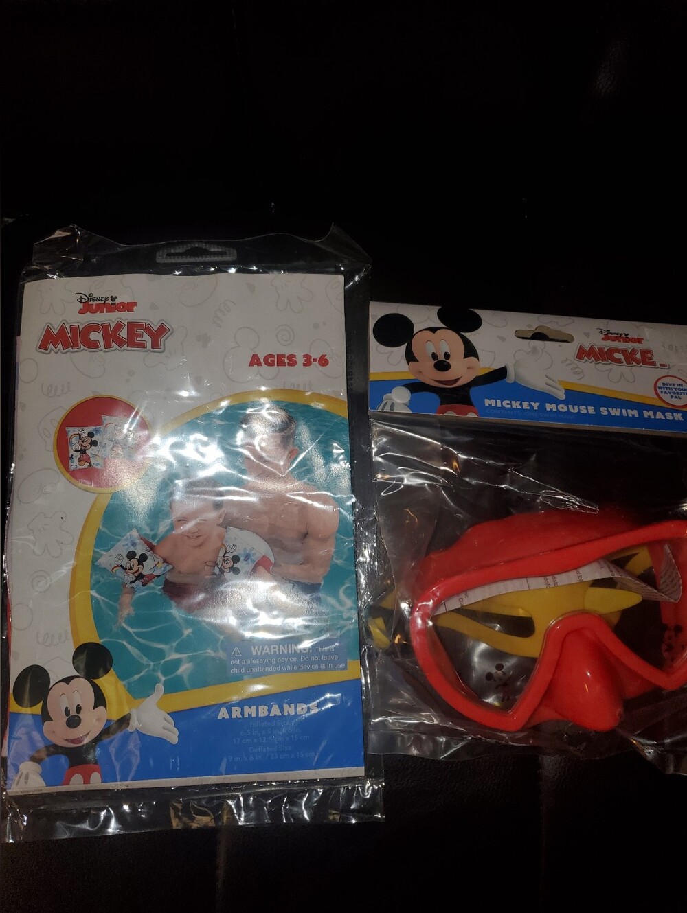 Disney Mickey Mouse Floaties & Goggles